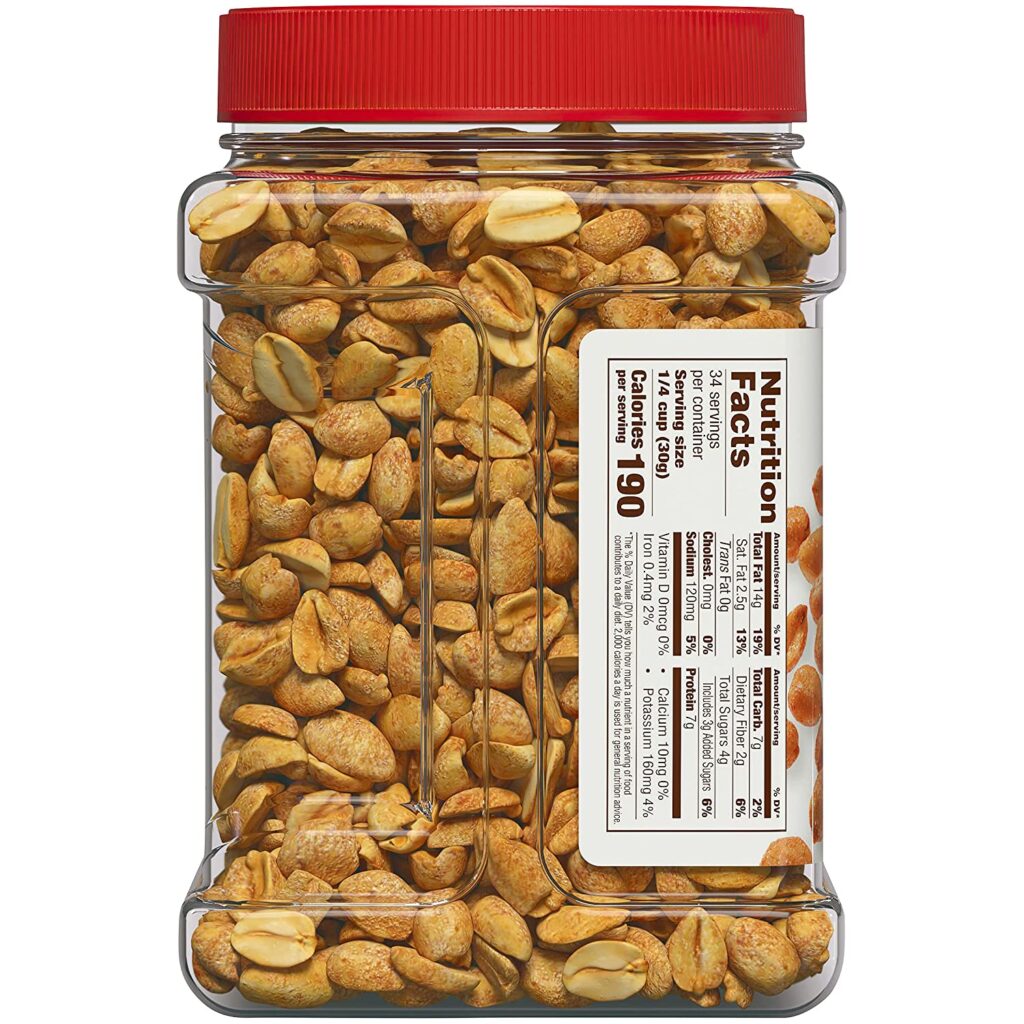 Honey Roasted Peanuts, 36 Ounces