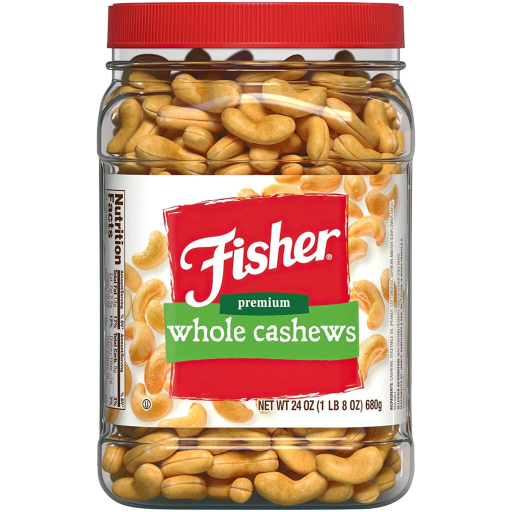 Premium Whole Cashews, 24 Ounces