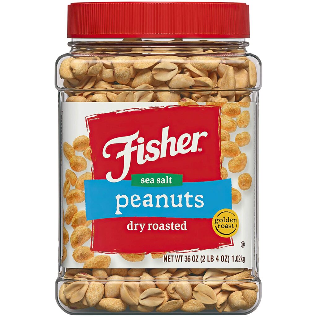Sea Salt Dry Roasted Peanuts, 36 Ounces