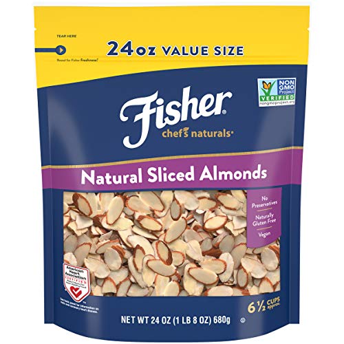 Natural Sliced Almonds, 24 Ounces