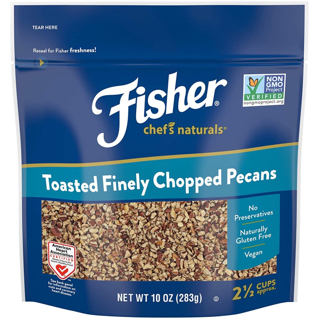 Toasted Finely Chopped Pecans, 10 Ounces