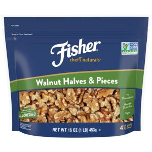 Walnut Halves & Pieces, 16 Ounces