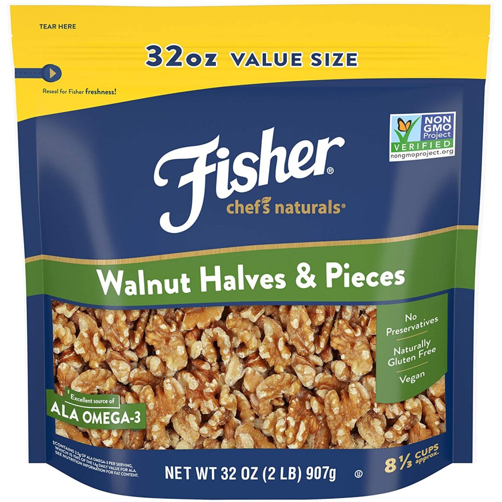 Walnut Halves & Pieces, 32 Ounces
