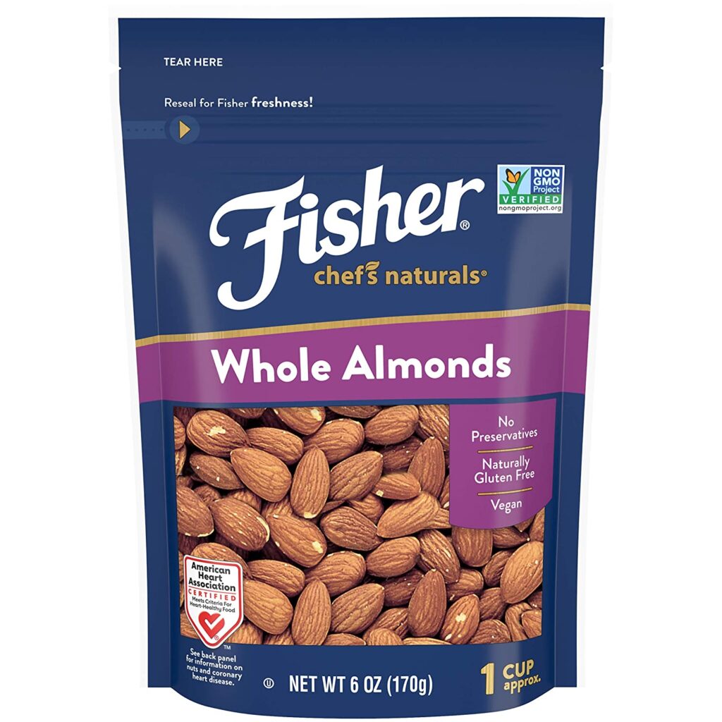 Whole Almonds, 6 Ounces