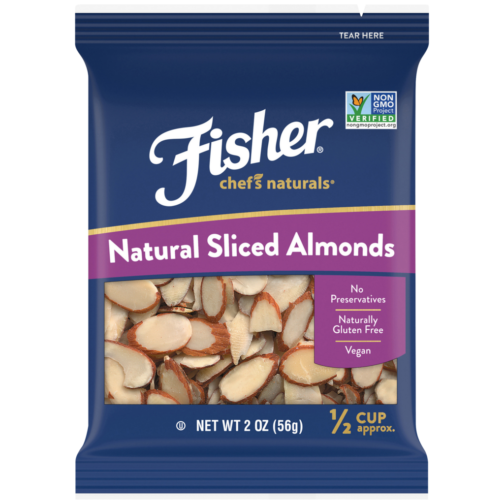 Natural Sliced Almonds, 2oz