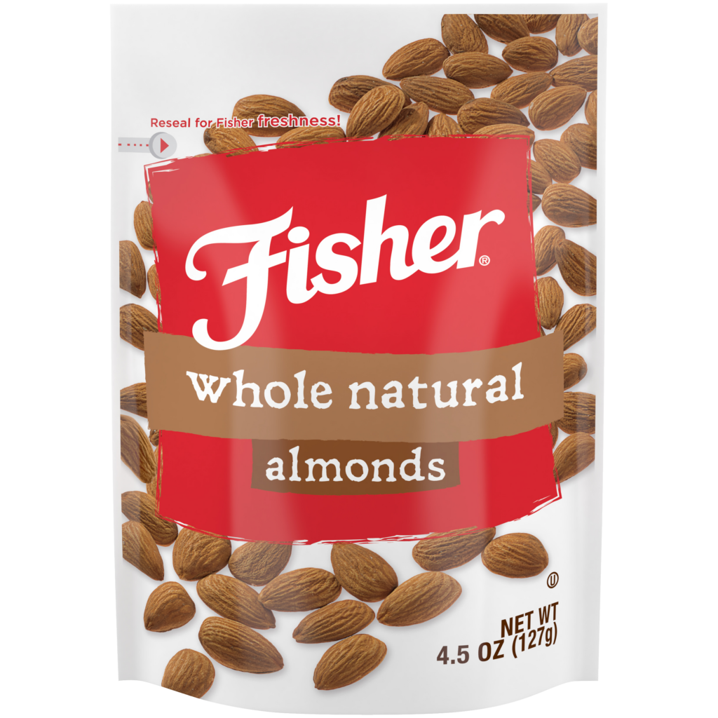 Whole Natural Almonds, 4.5oz