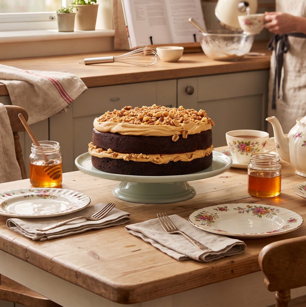 Chocolate Walnut Cake